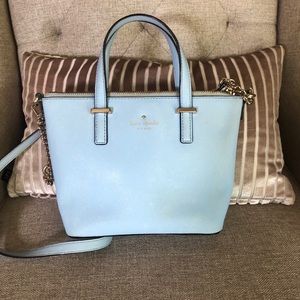 Kate Spade ice blue mini purse